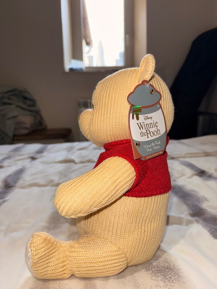 Peluche Winnie l’Ourson tricot - Édition limitée 7500 ex - 60 ans + clé Disney - photo numéro 7