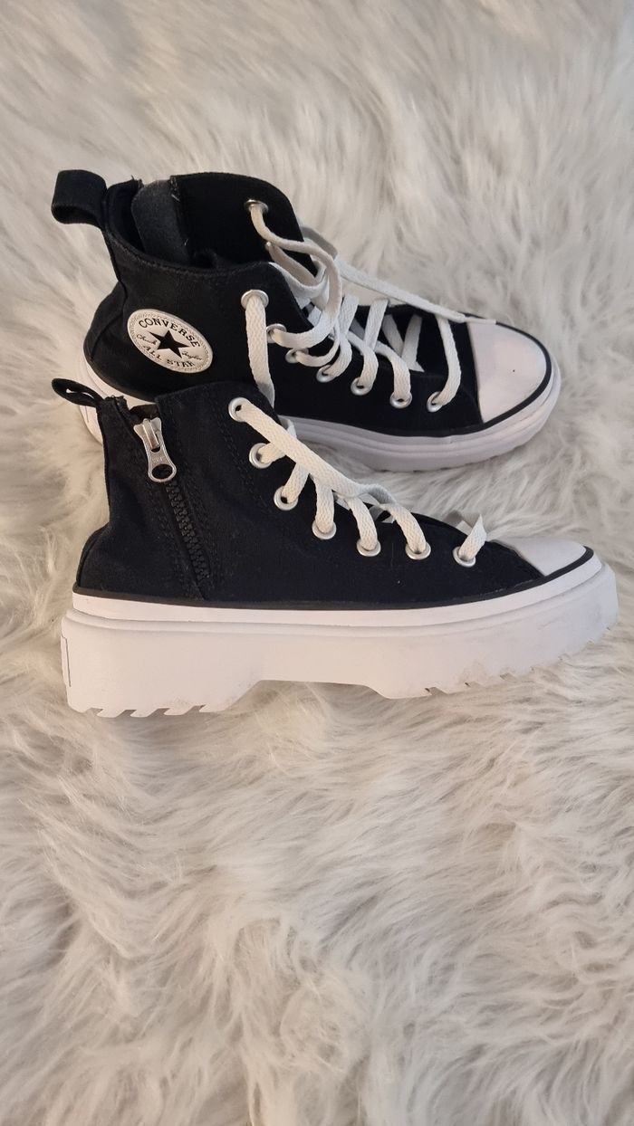 (Mises 1 fois👌!) 😍🤩🥰👌SUPERBES Baskets CONVERSES all star pointure 36 fille 🥰🤩😍👌 - photo numéro 5