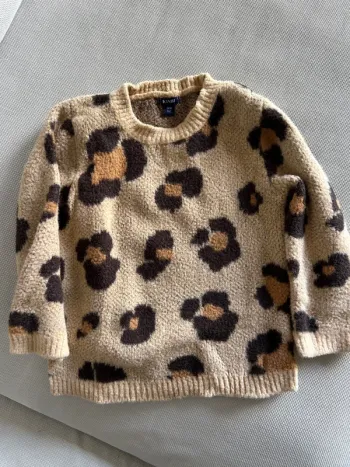 Pull doudou léopard