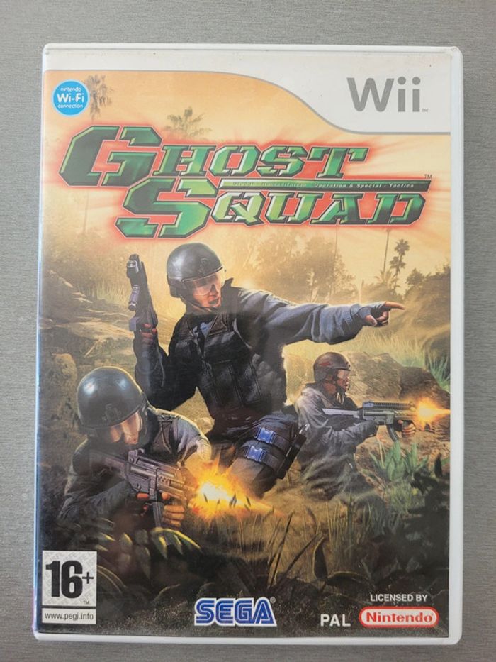 Jeux vidéo wii ghost squad