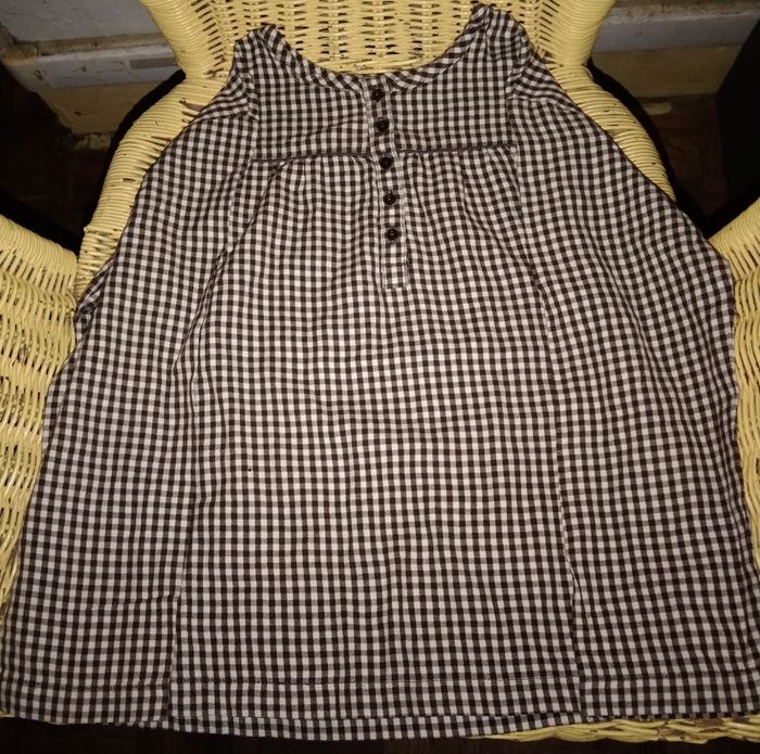 Blouse manches longues Monoprix  à carreaux