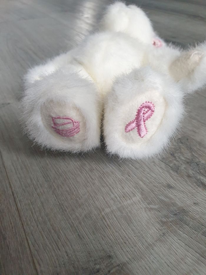 Peluche chien Octobre rose - photo numéro 4