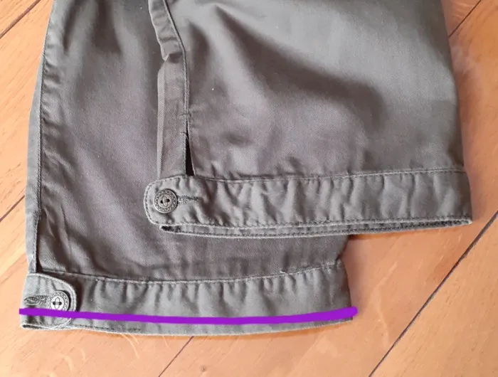 Joli ensemble veste et pantacourt en jean souple - photo numéro 17