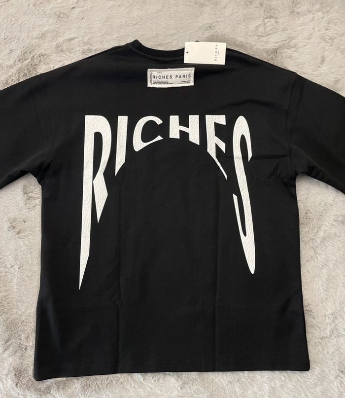 T-shirt Riches Paris Oversize noir - Taille M - photo numéro 2