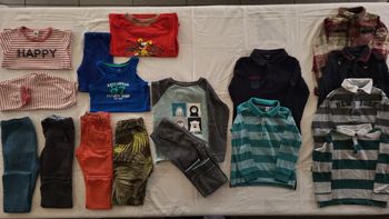 Lot de vêtements 5-6 ans / 17 pièces