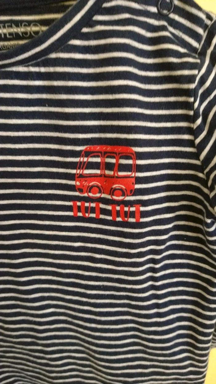 Maillot manches longues taille 24 mois marque in extenso en très bon état - photo numéro 3