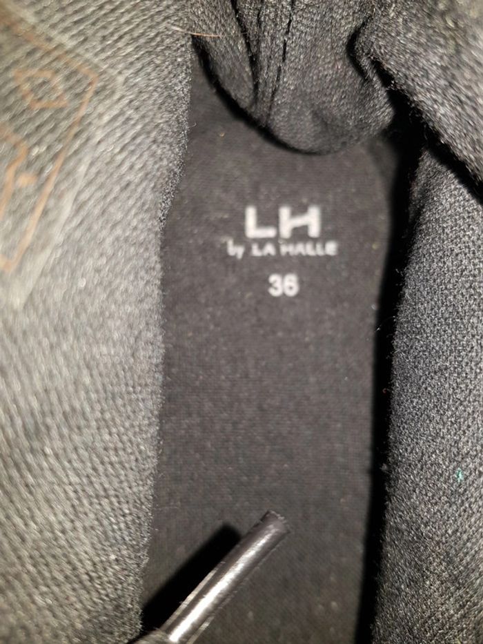 Chaussures LH La halle taille 36 noir - photo numéro 5
