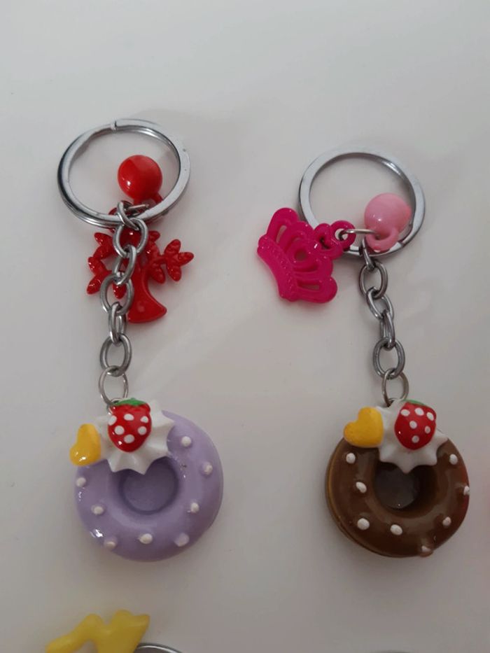 Porte clé beignets - photo numéro 3