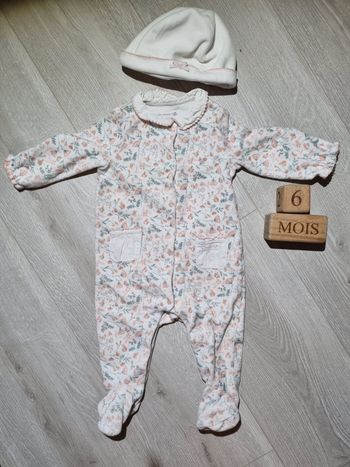 Grenouillère sgmj papillon