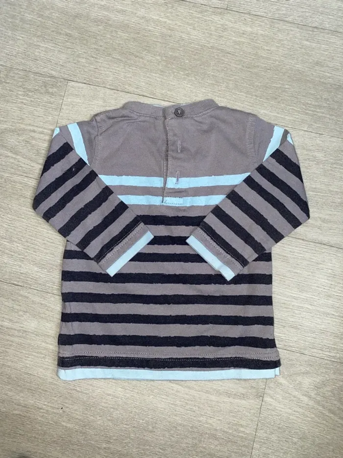 T-shirt ML 6mois - photo numéro 3