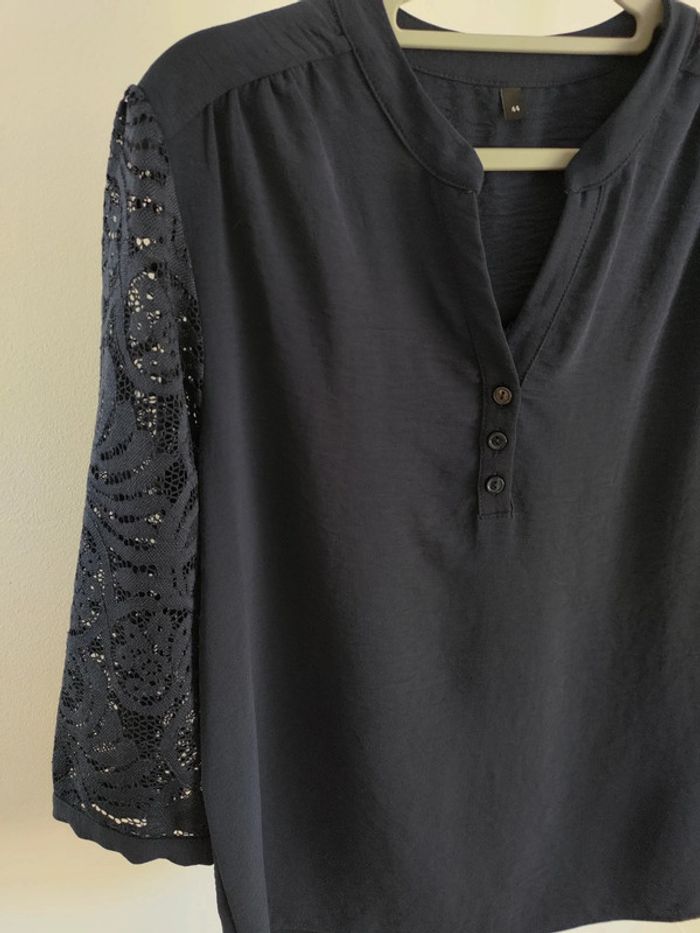 Ma Boutique Plus blouse marine T4 - photo numéro 2
