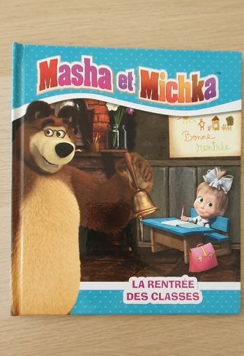 Livre Masha & Michka "La rentrée des classes"