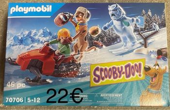 Playmobil 70706 Scooby Doo avec abominable spectre des neiges