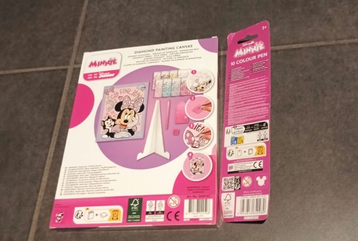Peinture diamant et stylo 10 couleurs Minnie - photo numéro 3