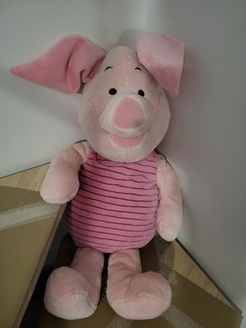 Grande Peluche porcinet disney