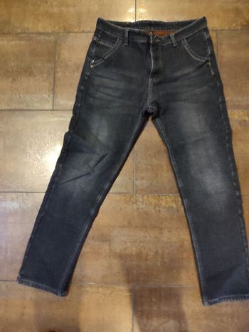 Jean bleu noir taille 32 doublé polaire