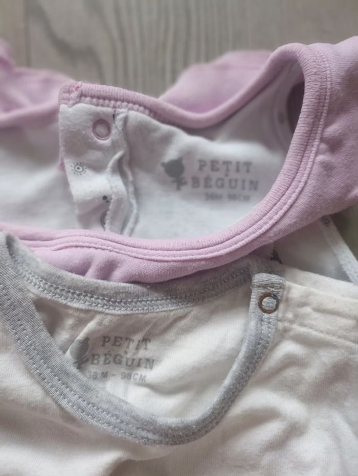 Lot de deux barboteuse grenouillère - photo numéro 5