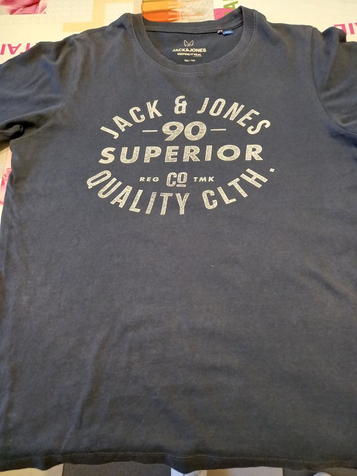 Tshirt manches courtes garçon Jack &Jones - photo numéro 2