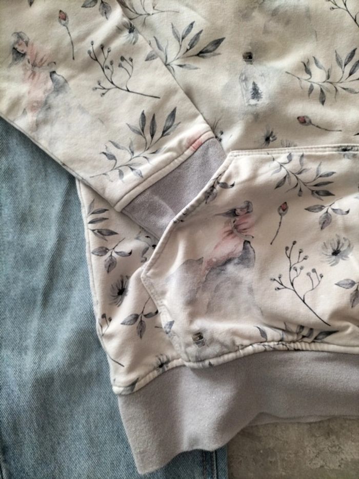 Sweat shirt taille 10 ans Fait main - photo numéro 3