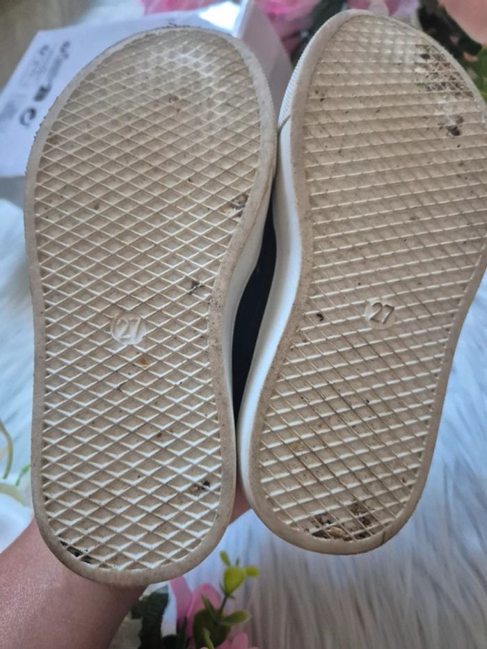 Baskets noires effet croco – Pointure 27 - photo numéro 3