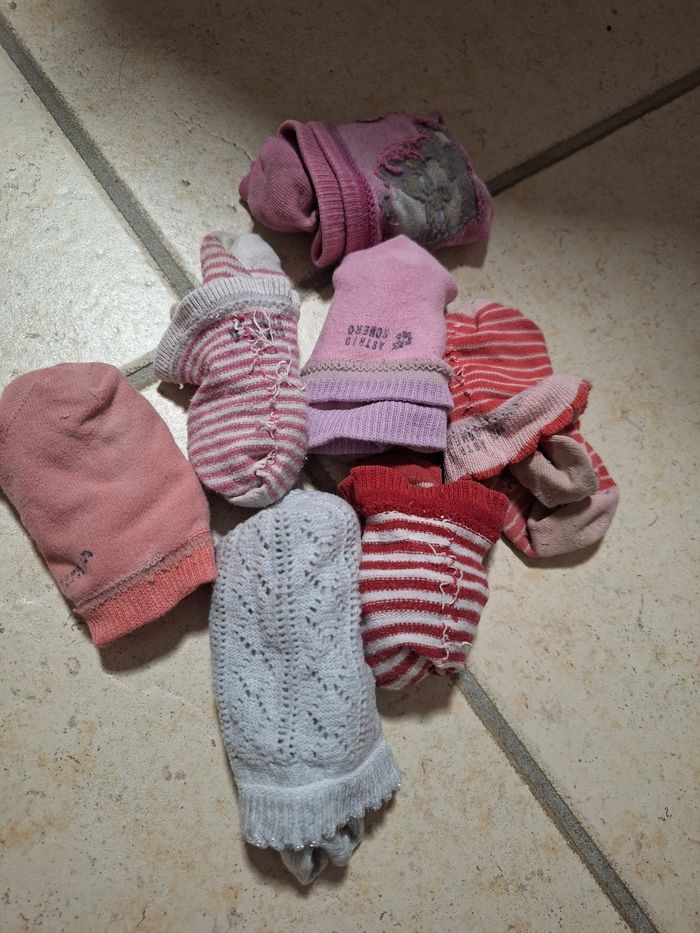 Lot 22 paires chaussettes / 19 au 23 - photo numéro 5