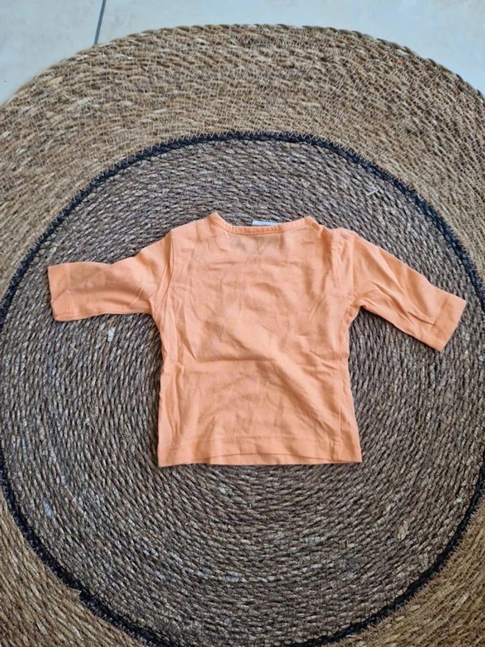 Joli tee-shirt manches longues motif souris taille 1 mois - photo numéro 2