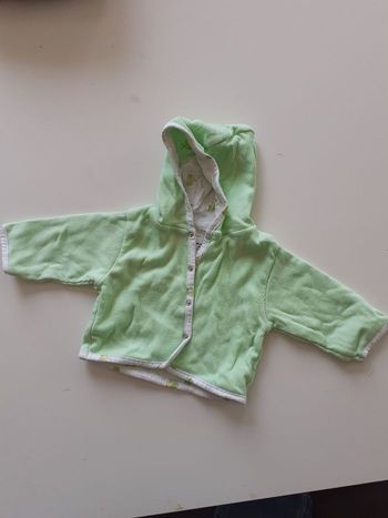 Veste été a capuche fille 3 mois