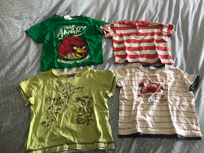 Lot t-shirt garçon 2/3ans