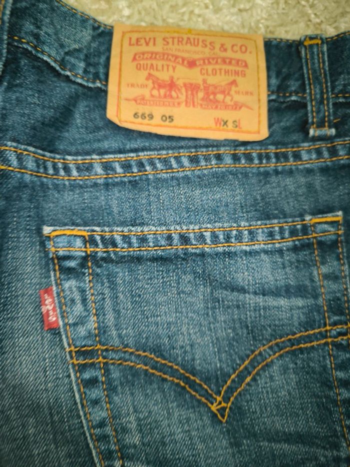 Jupe fendue Levi's vintage - photo numéro 3