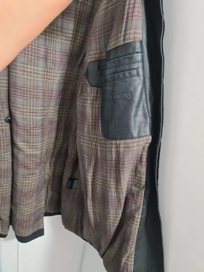 Blouson homme taille xxl xxxl en cuire - photo numéro 5