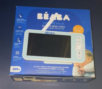 Moniteur parent écran de babyphone Béaba Zen Premium. Vendu seul.
