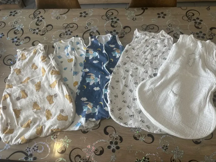 Lot de 5 gigoteuses / turbulettes