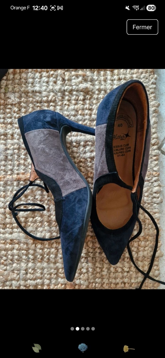 Chaussure à talon Glitter - photo numéro 2