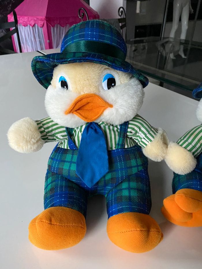 Lot de deux peluches canard annees 90 - photo numéro 2