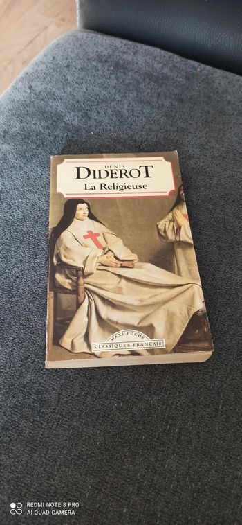 Livre la religieuse Diderot
