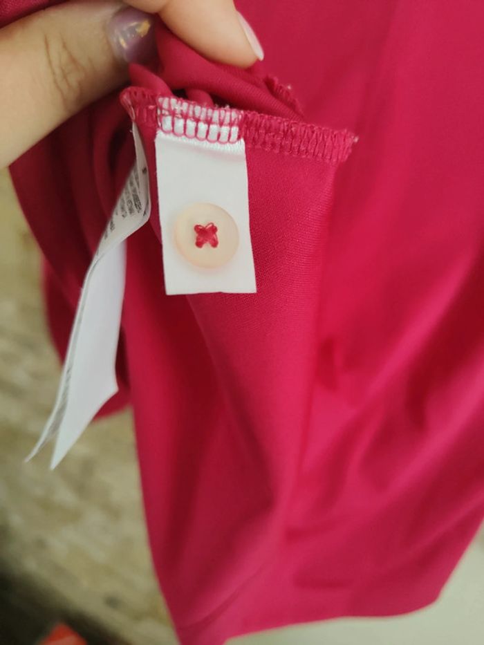 T-shirt Nike golf rose foncé - photo numéro 6