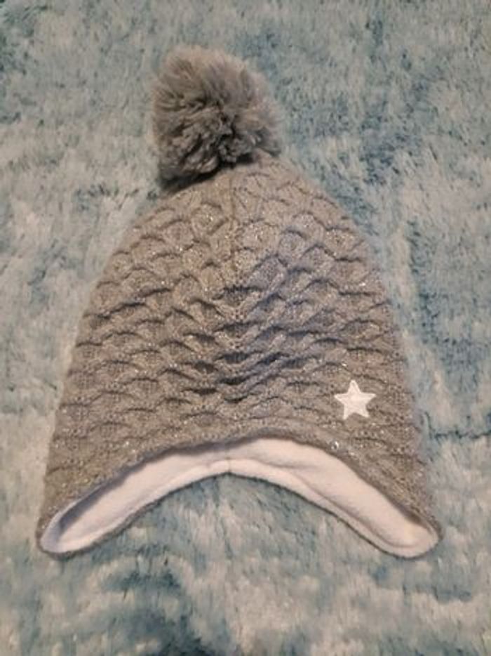 Bonnet à pompon 3 - 4 ans