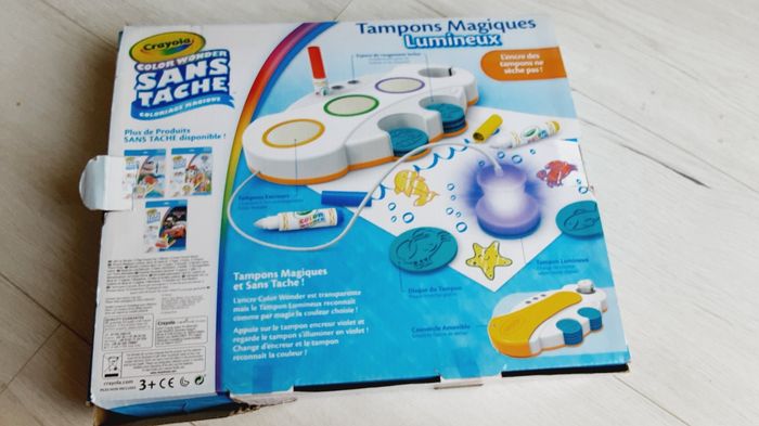 Jeu jouet apprentissage Tampons magiques lumineux Crayola - photo numéro 5