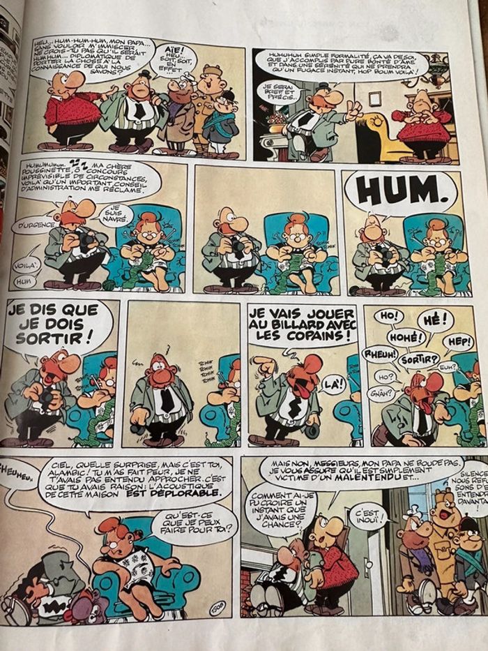 Bd vintage ancienne livre Achille Talon fait son ménage Shell Greg été - photo numéro 5