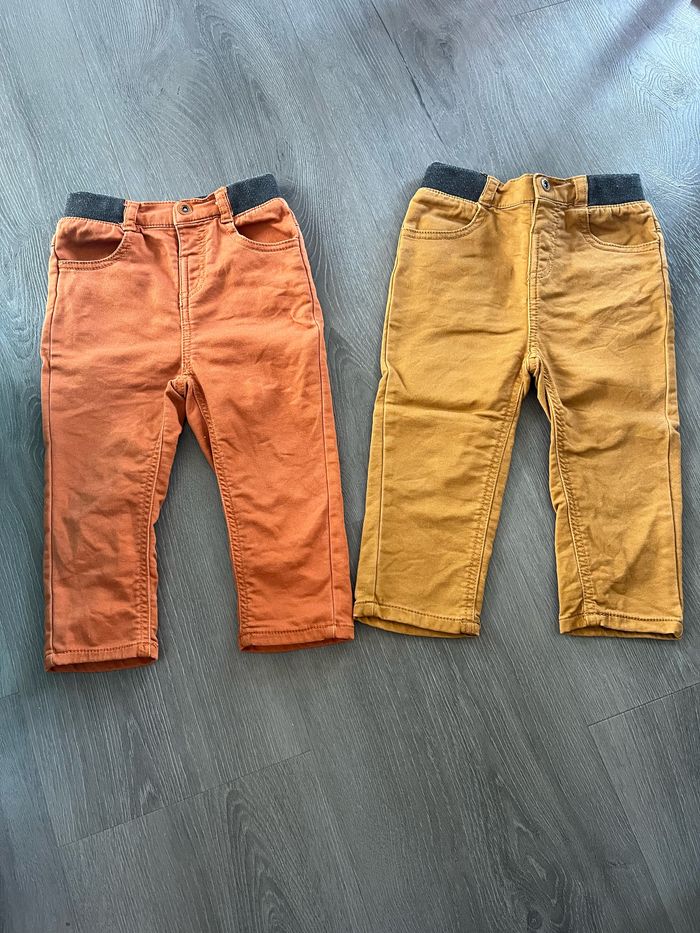 Lot 2 pantalons garçon Orchestra