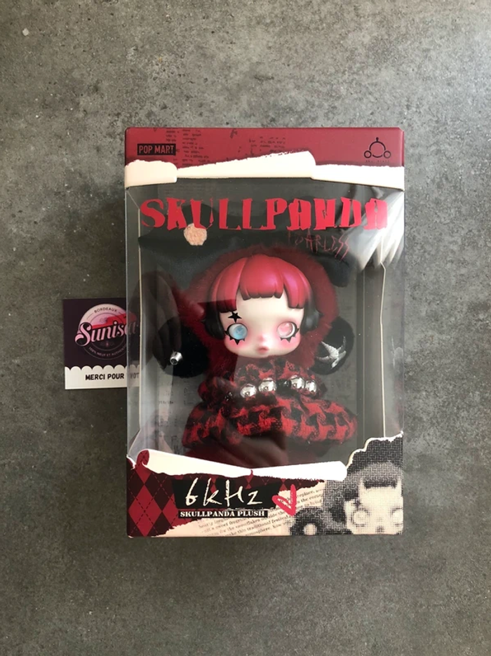 Pop Mart Skullpanda Plush 6khz Europe Limited