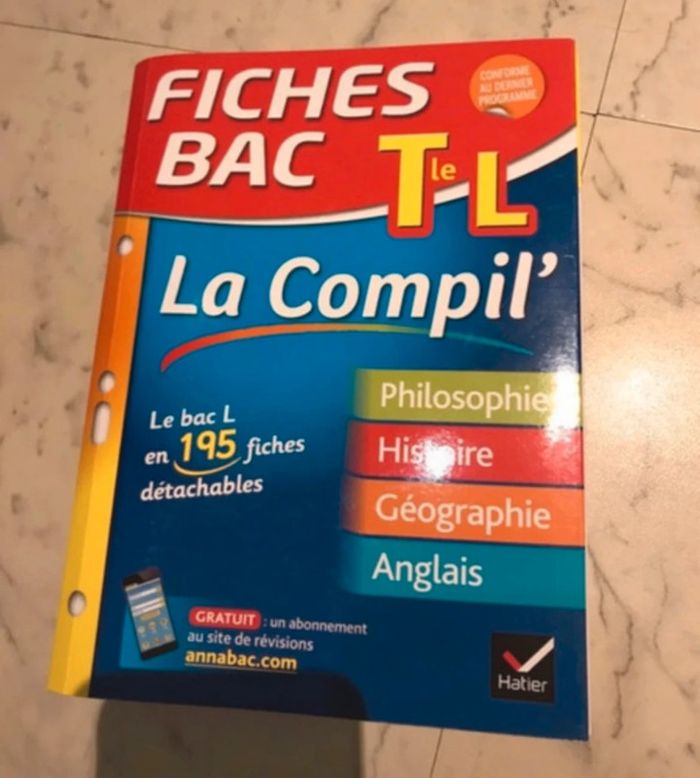 Fiches Bac Terminale L