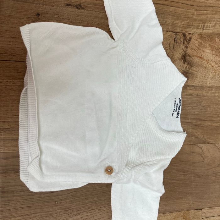 Gilet vert baudet 1 mois - photo numéro 2
