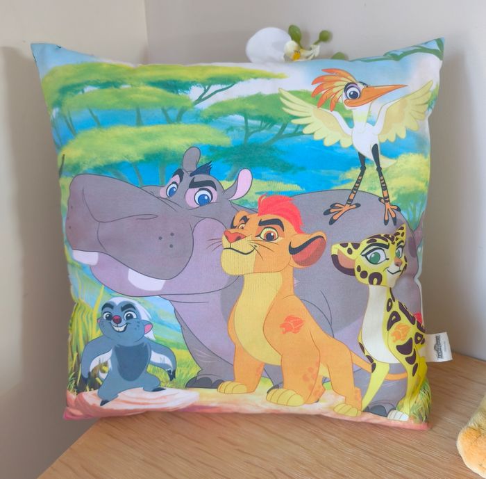 🌿 Coussin décoratif + Peluche Simba - Le Roi Lion - Disney 🌿 - photo numéro 2