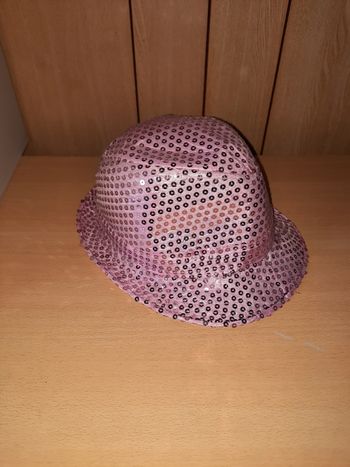 Chapeau rose 58 cm