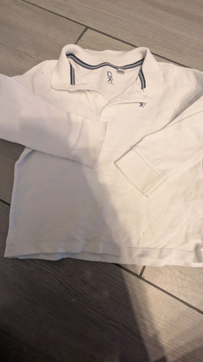 Lot polo manches longues 4 ans - photo numéro 2