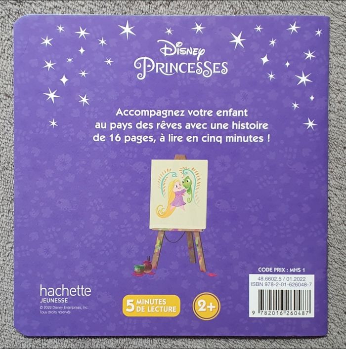 Livre "Raiponce, Une nouvelle Amitié" - Mon Histoire du soir (Dès 3 ans) / Disney Hachette - photo numéro 2