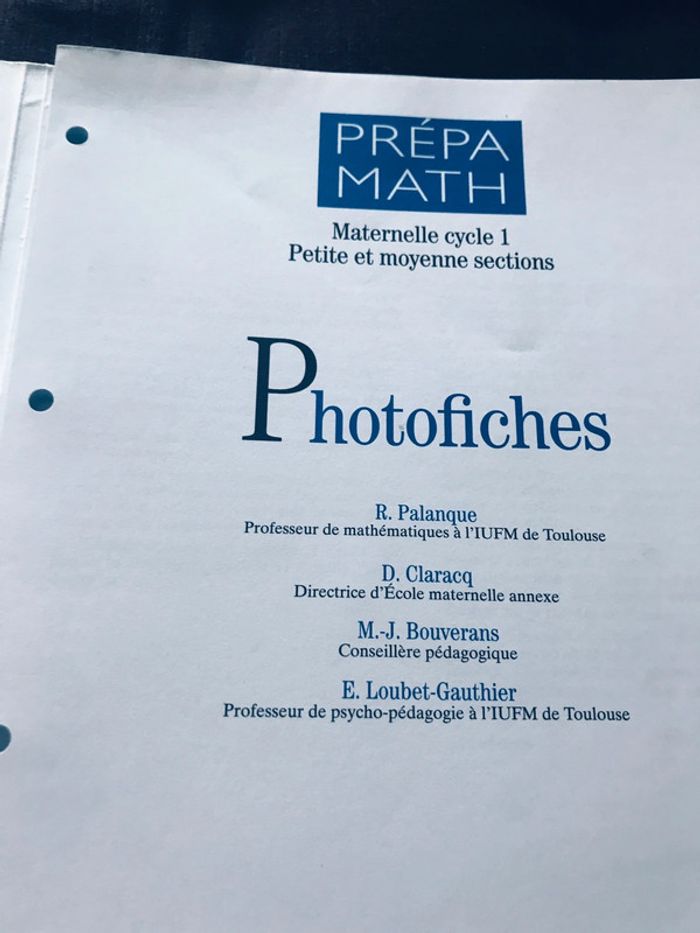 Prépa Math petite et moyenne section - photo numéro 2