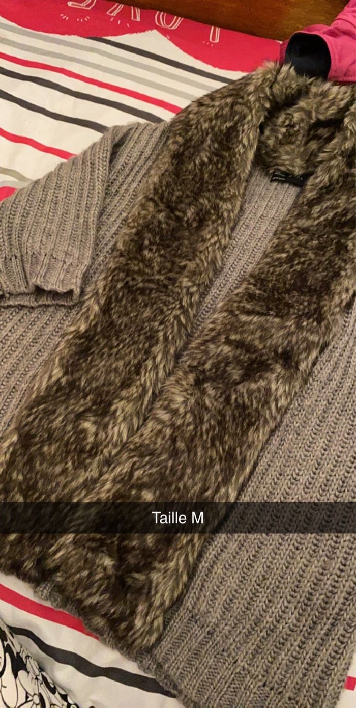 Gilet laine zara