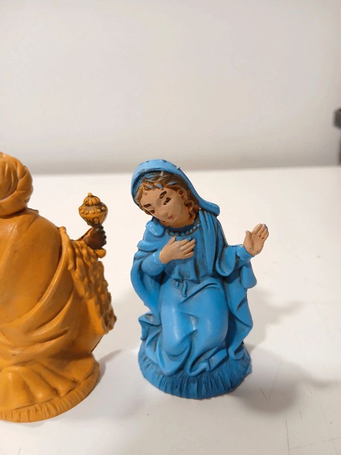 Lot figurines santon crèche années 50 - photo numéro 8